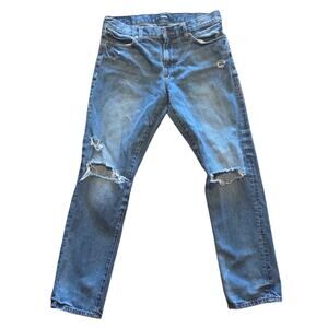 Aero Men's Blue Slim Straight Jeans - Waist 30 x Inseam 30